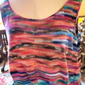 Colorful Peruvian Connection Sweater Tank
